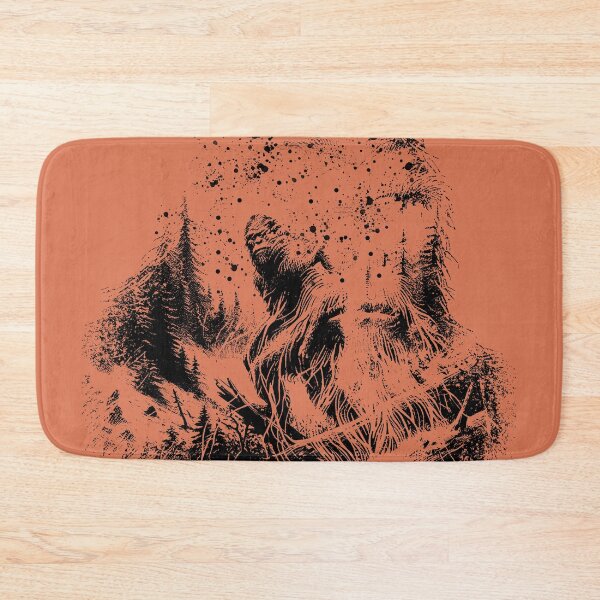 Item preview, Bigfoot Woodcut designed and sold by LordKingCipher.