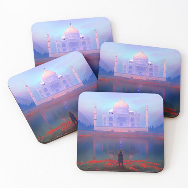 Item preview, Beautiful Taj Mahal in anime designed and sold by TrainingArc.