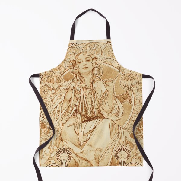 Aperçu de l'œuvre Slavia, d'Alphonse Mucha. HAUTE DÉFINITION créée et vendue par MINDTHECHERRY.