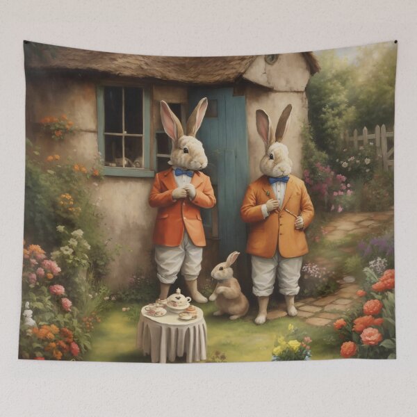Item preview, Tea-Time Tails designed and sold by VividArtVisions.