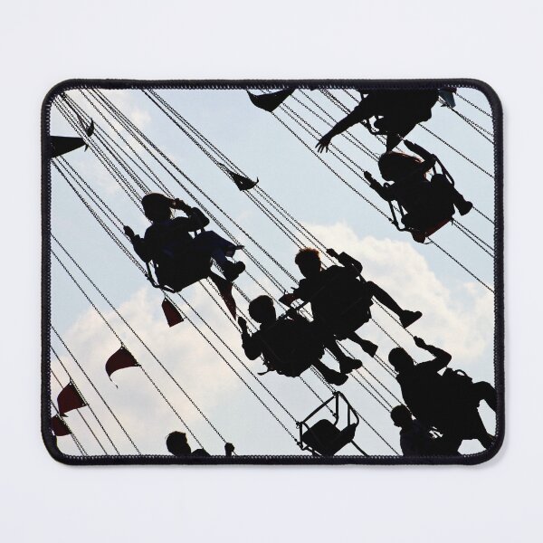 Item preview, Swing Ride Silhouette - Munich Oktoberfest designed and sold by Photographic Memories.
