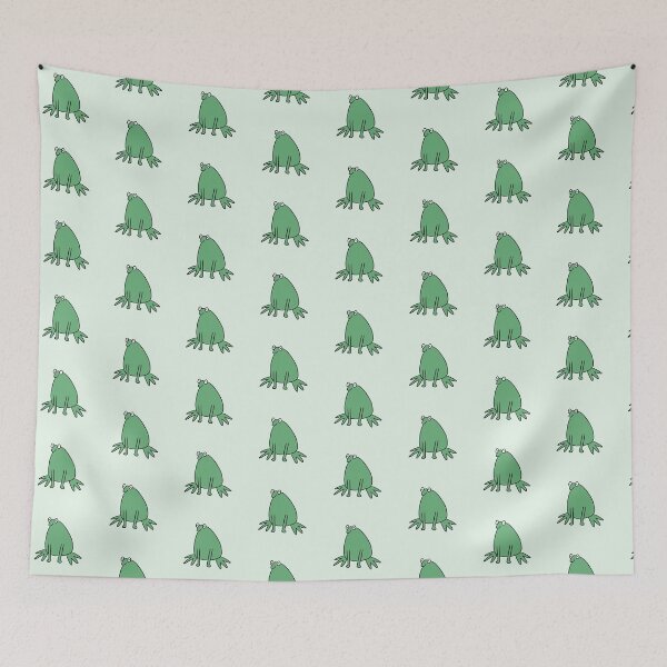 Item preview, Frog doodle designed and sold by OrangesAndFun.