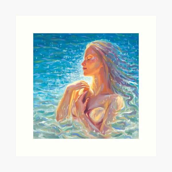 Spark of Water Art Print