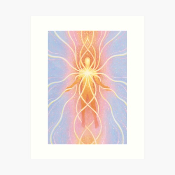 Fiery Heart Art Print