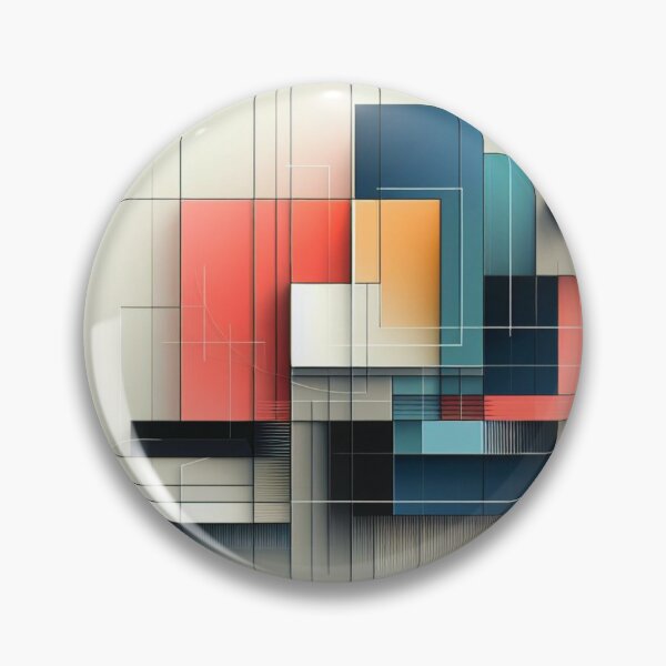 Item preview, Minimalist abstract geometric pattern designed and sold by NostosArt.