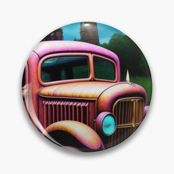 Item preview, Psychedelic Trippy Car Art designed and sold by TheDarkWardrobe.
