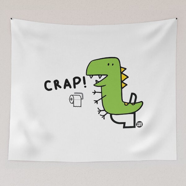 Item preview, CRAP DINOSAUR TP designed and sold by TODD GOLDMAN.