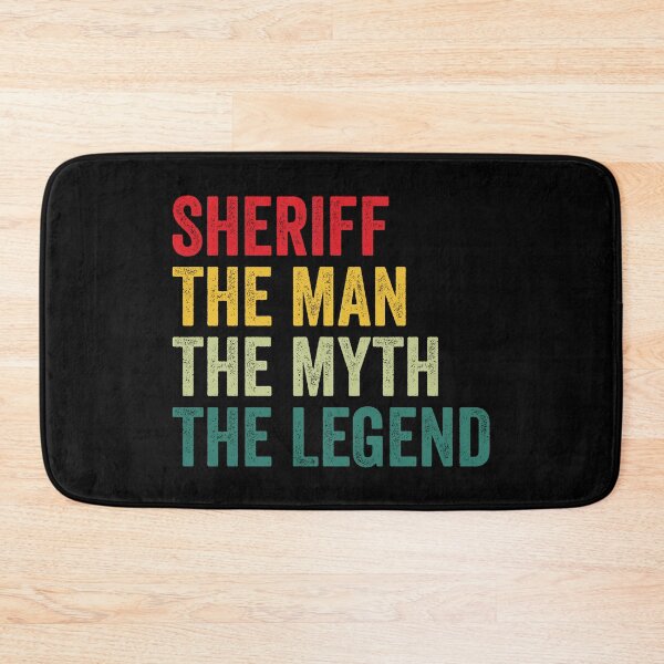 Item preview, Sheriff Mens Gift, Man Myth Sheriff Legend, Sheriff Fathers Day designed and sold by vzrnmichsudops.