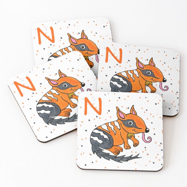 Item preview, Numbat unusual animal childrens alphabet collection designed and sold by CherylBee1.