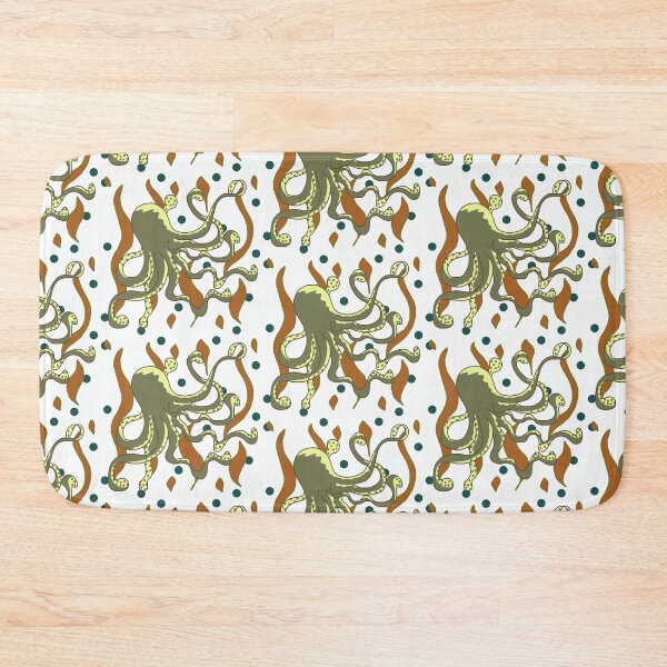 Item preview, Green Octopus Pattern designed and sold by notsweettea.