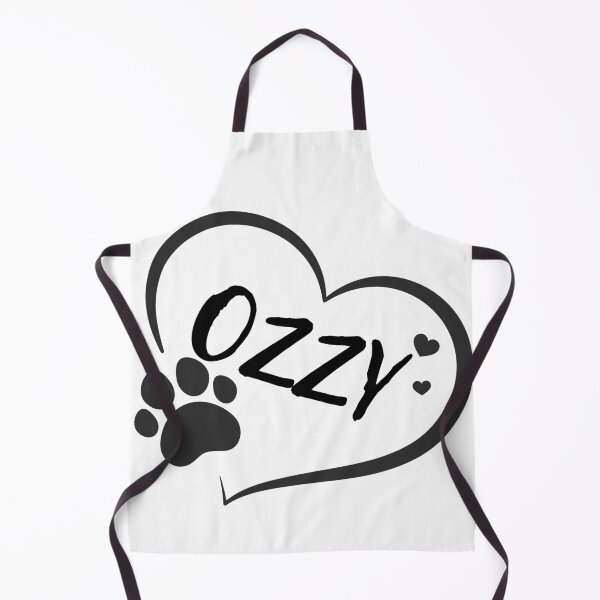 Item preview, Ozzy pet dog or cat name in a heart with a paw, great gift for dog or cat owners designed and sold by OCS1337.