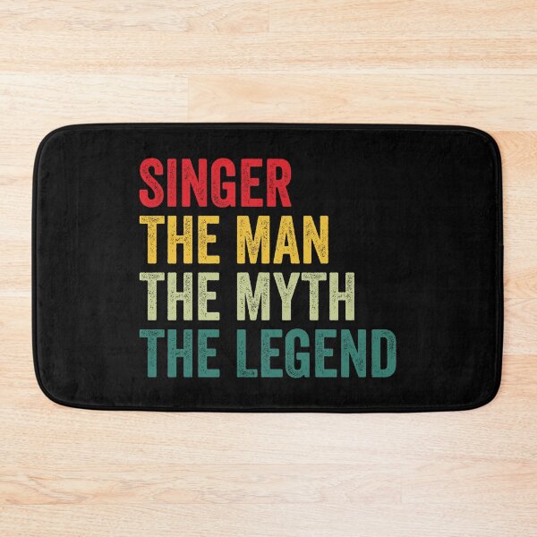 Item preview, Singer Mens Gift, Man Myth Singer Legend, Singer Fathers Day designed and sold by vzrnmichsudops.