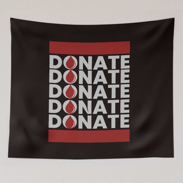 Item preview, Donate Blood Save Lives designed and sold by Zikassabi.