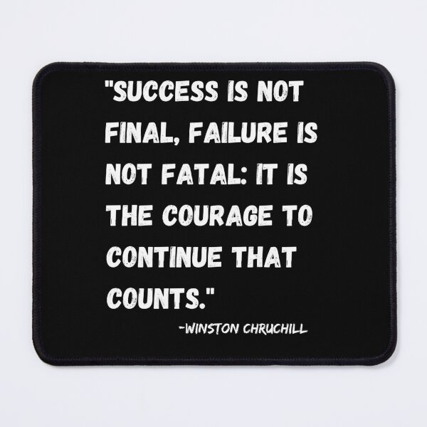Item preview, Success Is Not Final, Motivational designed and sold by RiffRaffGraffix.