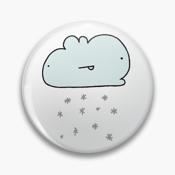 Item preview, Silly winter cloud designed and sold by OrangesAndFun.