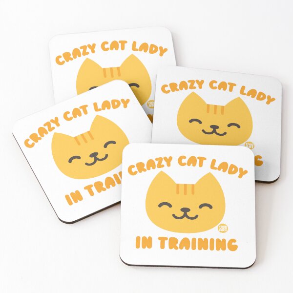 Item preview, CRAZY CAT LADY IN TRAINING designed and sold by TODD GOLDMAN.