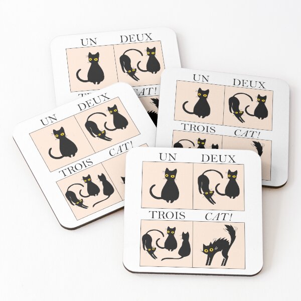 Item preview, Learning French with cats: Un, Deux, Trois, Cat! designed and sold by Groenendijk.