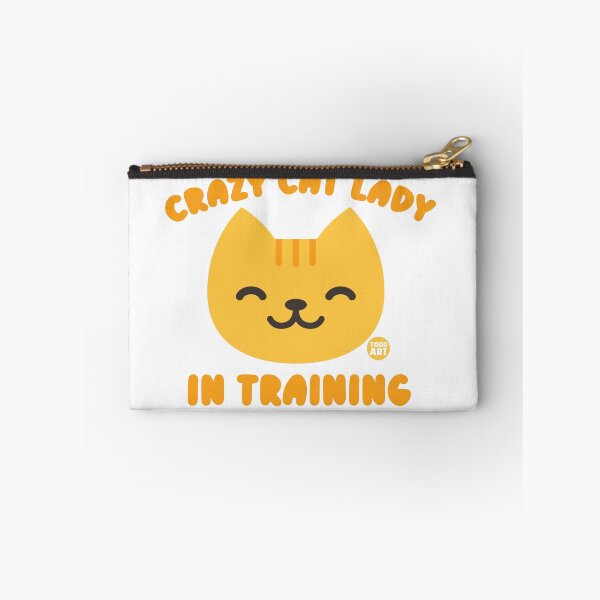 Item preview, CRAZY CAT LADY IN TRAINING designed and sold by TODD GOLDMAN.
