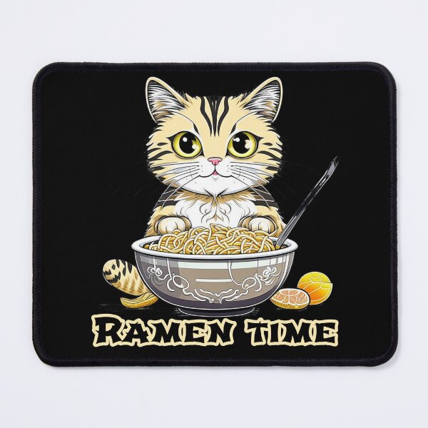 Item preview, Ramen Time - Kitty designed and sold by SeledineArt.