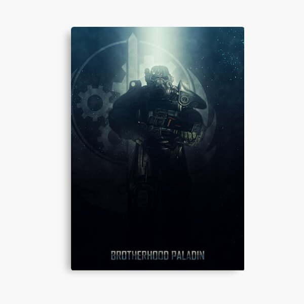 Brotherhood Paladin Canvas Print