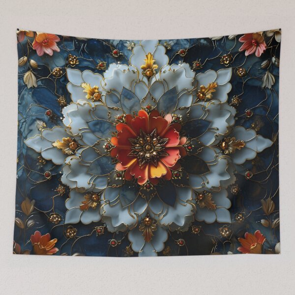 Item preview, Royal Floral Mosaic designed and sold by APARTAI EU.
