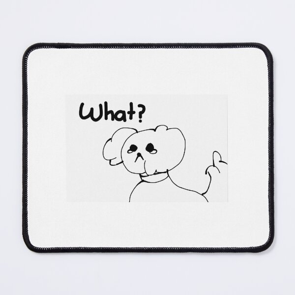 Item preview, What? Doggy Line art designed and sold by ColorfulCoyote.