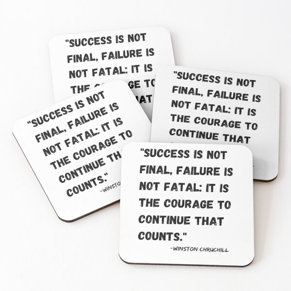 Item preview, Success Is Not Final, Motivational designed and sold by RiffRaffGraffix.