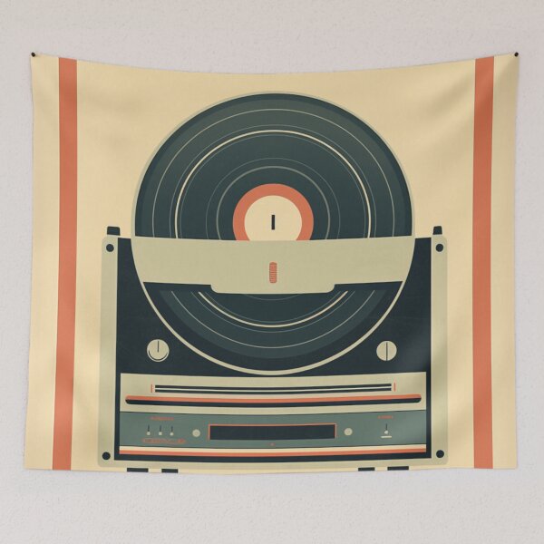 Item preview, Vintage Vynil Player designed and sold by GoodOldVintage.