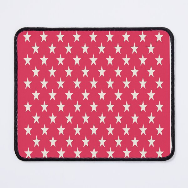 Item preview, Small CREAM and RASPBERRY PINK STARS designed and sold by RachelMacht.