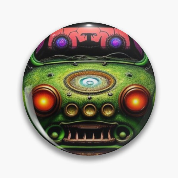 Item preview, Colorful Psychedelic Trippy Car Art designed and sold by TheDarkWardrobe.