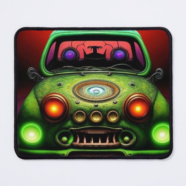 Item preview, Colorful Psychedelic Trippy Car Art designed and sold by TheDarkWardrobe.
