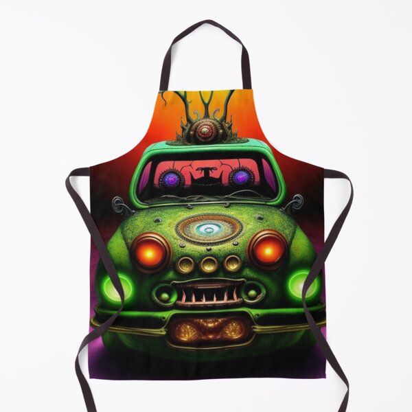 Item preview, Colorful Psychedelic Trippy Car Art designed and sold by TheDarkWardrobe.