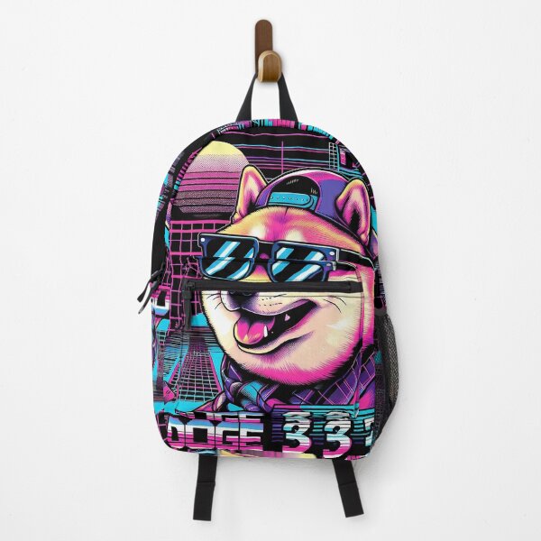 Item preview, Retrowave Doge designed and sold by 54mu.