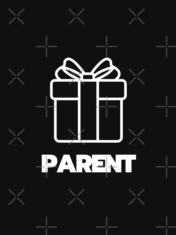 Thumbnail 3 of 3, Fitted T-Shirt, Present Parent designed and sold by videogamesprof.