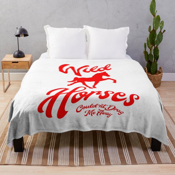 Item preview, WILD HORSES. LARGE. RED. designed and sold by 5hertz.
