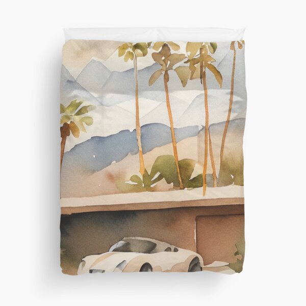Item preview, Palm Springs California Minimalist Watercolor designed and sold by anthonylonder.