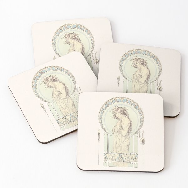 Item preview, Illustration from Decorative documents, by Alphonse Mucha. HIGH DEFINITION designed and sold by MINDTHECHERRY.