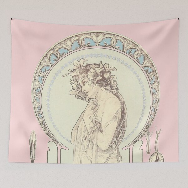 Item preview, Illustration from Decorative documents, by Alphonse Mucha. HIGH DEFINITION designed and sold by MINDTHECHERRY.