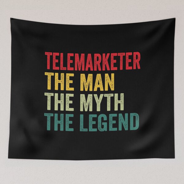 Item preview, Telemarketer Mens Gift, Man Myth Telemarketer Legend, Telemarketer Fathers Day designed and sold by vzrnmichsudops.