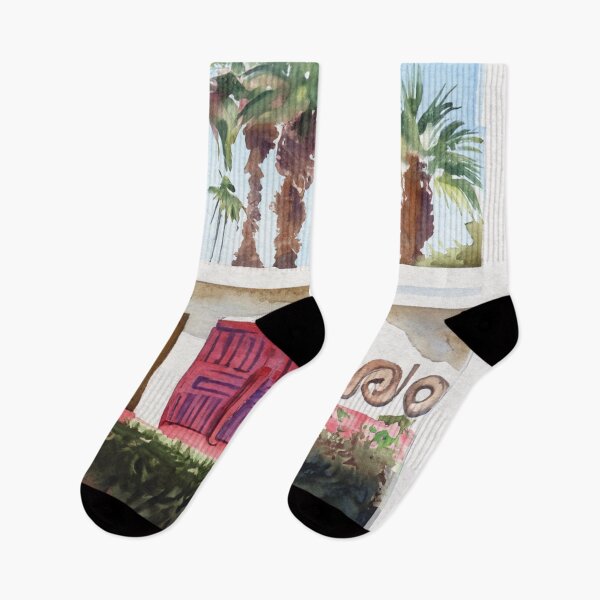 Item preview, Palm Springs California Watercolor designed and sold by anthonylonder.