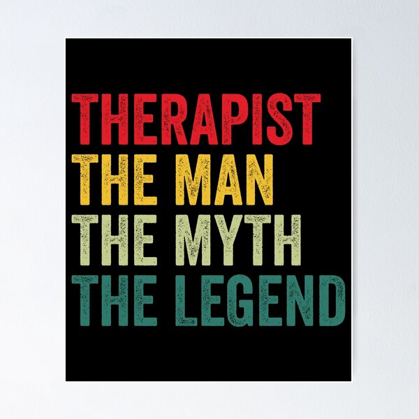 Item preview, Therapist Mens Gift, Man Myth Therapist Legend, Therapist Fathers Day designed and sold by vzrnmichsudops.