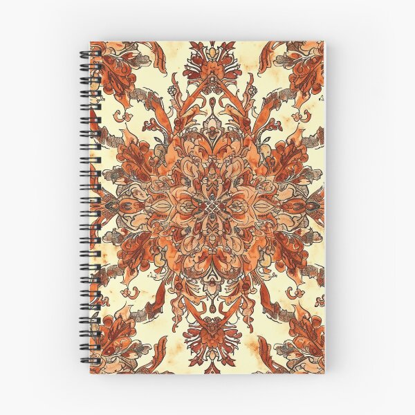 Item preview, Boho Batik Pattern - Retro Orange Design designed and sold by HausKatz.