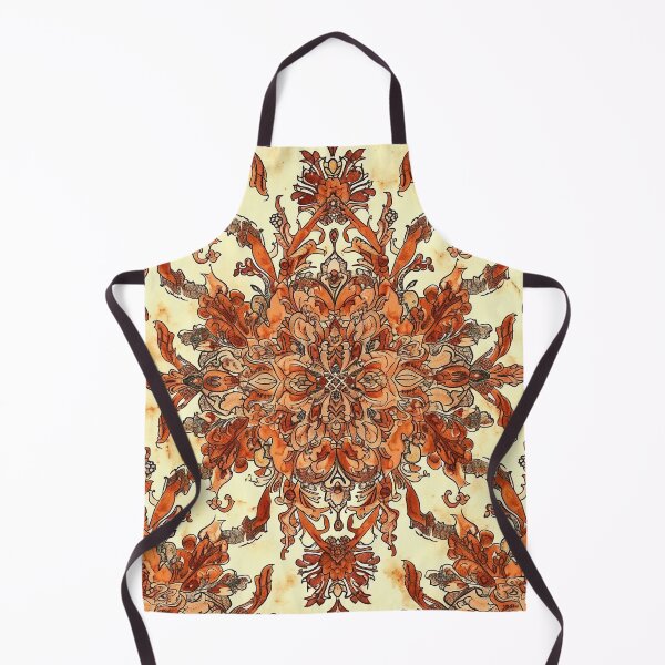 Item preview, Boho Batik Pattern - Retro Orange Design designed and sold by HausKatz.