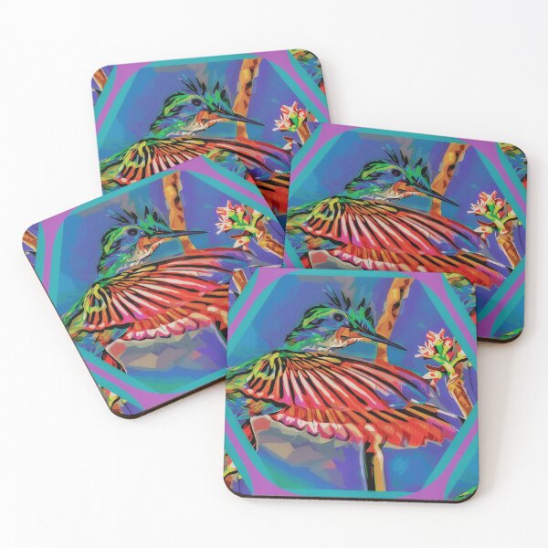 Item preview, Humming bird pattern designed and sold by Caribpix.