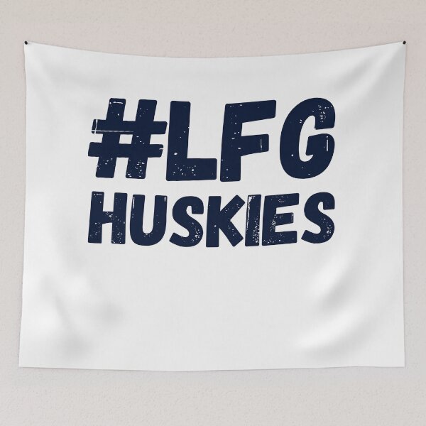 Item preview, #LFG Huskies designed and sold by RiffRaffGraffix.