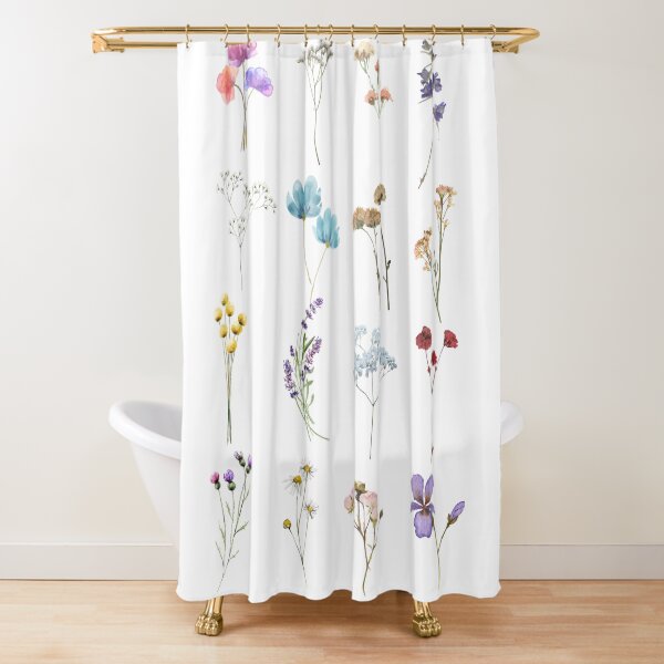"Spring Flowers All Around" Shower Curtain for Sale by KristenVanHoose