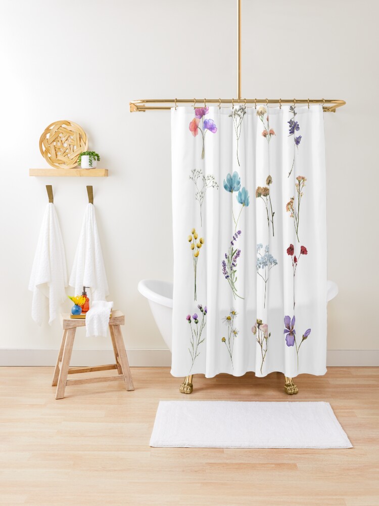 "Spring Flowers All Around" Shower Curtain for Sale by KristenVanHoose