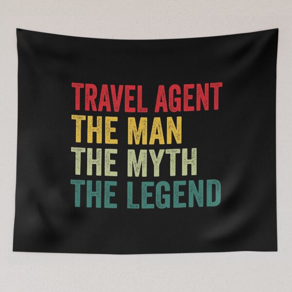 Item preview, Travel agent Mens Gift, Man Myth Travel agent Legend, Travel agent Fathers Day designed and sold by vzrnmichsudops.