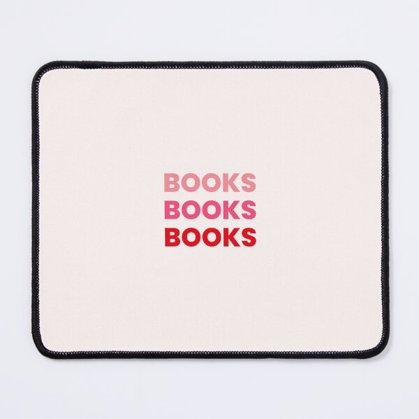 Item preview, Books books books, pink and red designed and sold by rizdrawings.