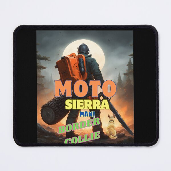 Item preview, MOTO SIERRA MAN BORDER COLLIE designed and sold by carlos crane.
